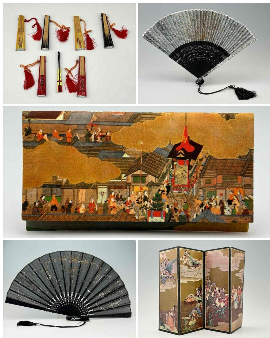 Chinese General Hanhun Li Screen Card and Asian Items (1 of 13)