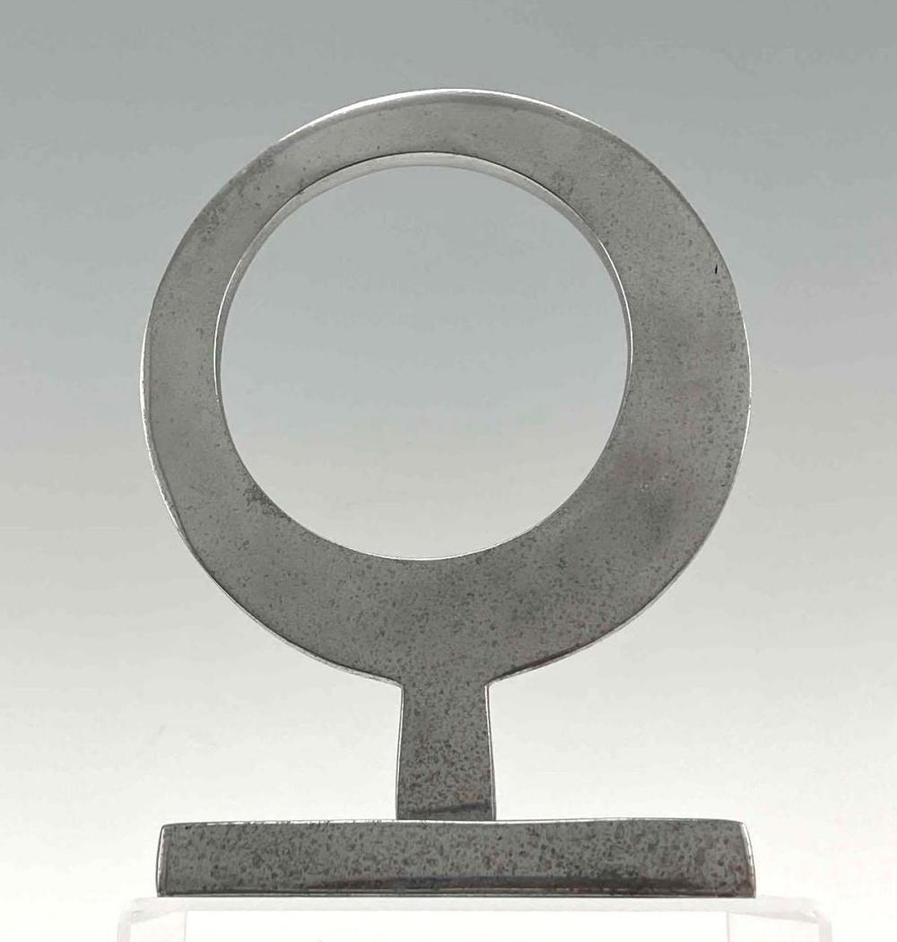 Modernist Abstract Geometric Aluminum Sculpture (1 of 18)