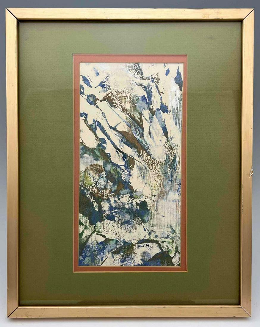 Carl Blair, Spirit of Snow Mountain, Oil on Board (1 of 9)