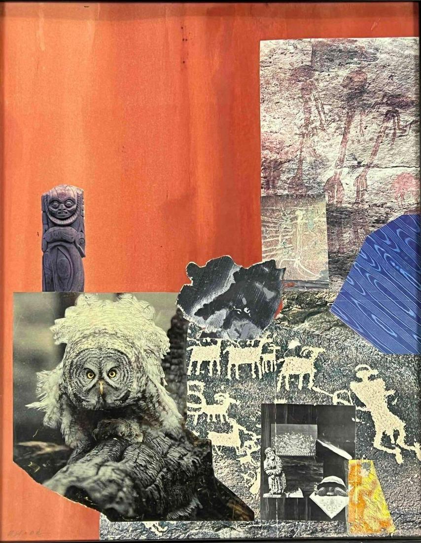 Dorothy Hood, Collage Abstract, Texas (1 of 9)