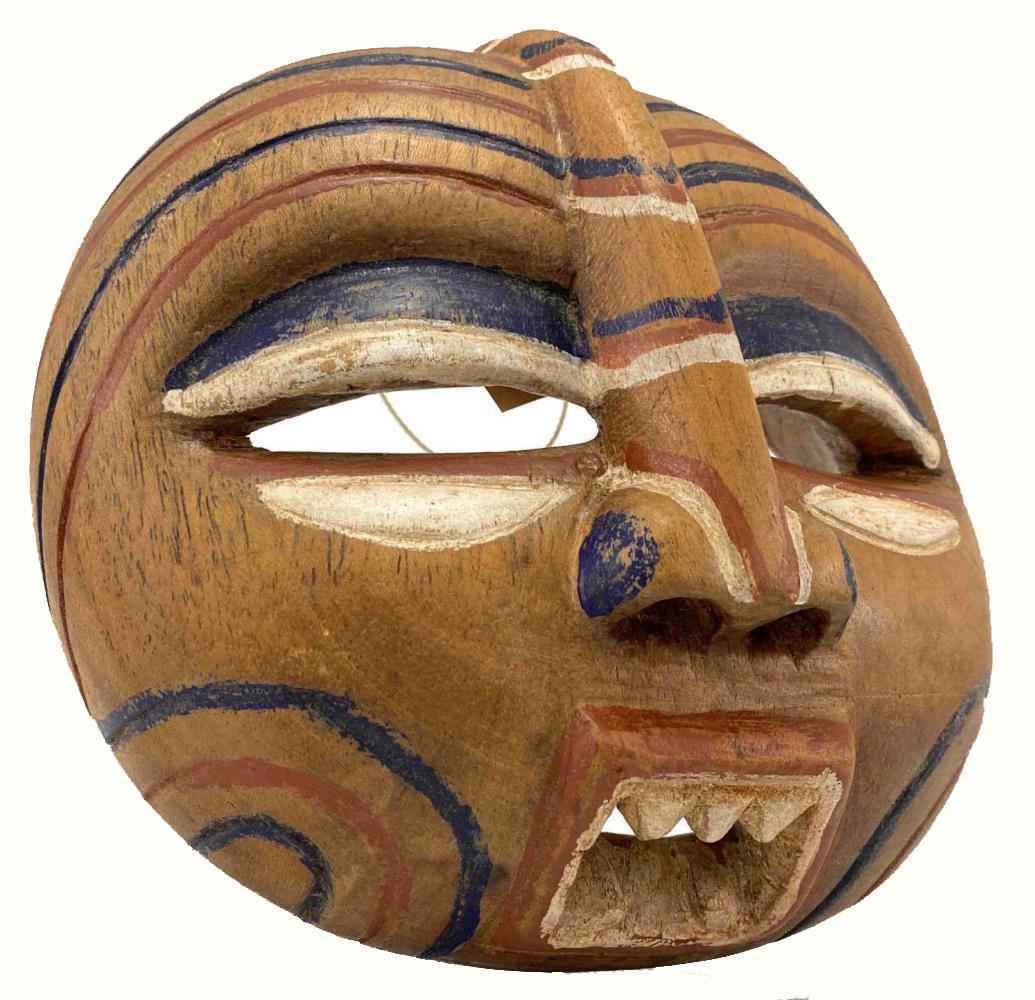 African Basonge Painted Wood Mask (1 of 15)