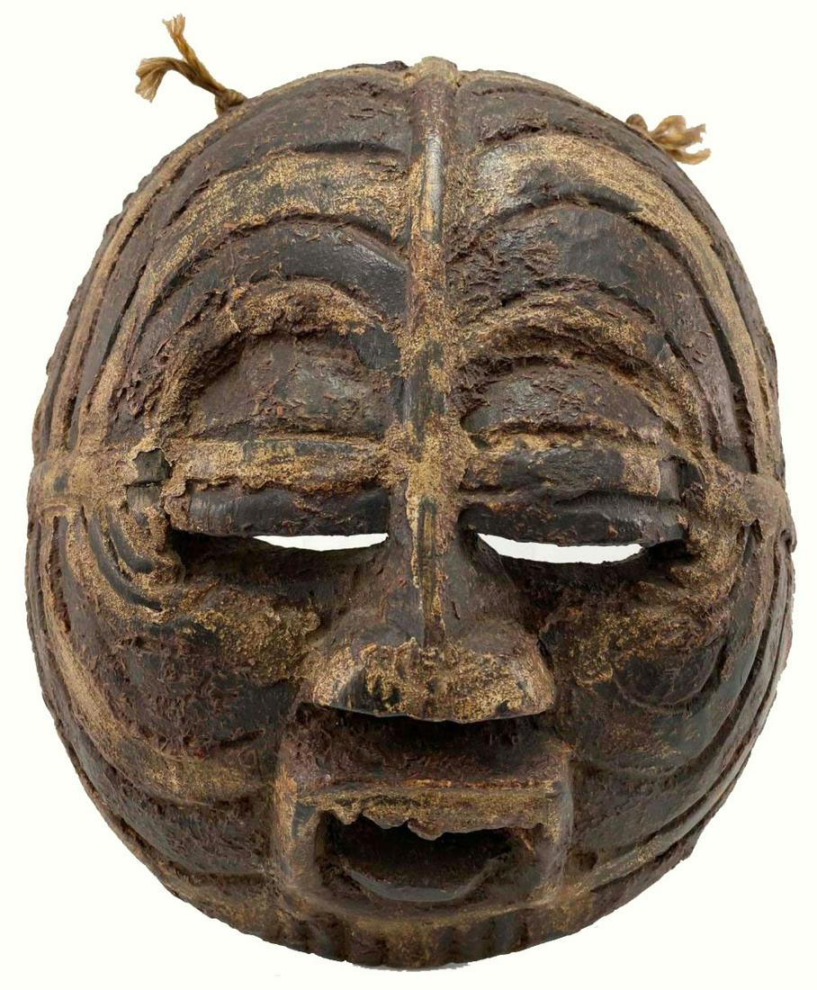 Antique Gambian African Wood Mask (1 of 17)