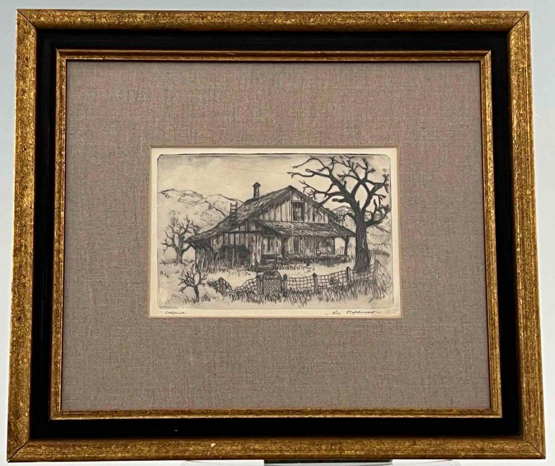 Lee Stephenson, Coloma, Etching on Paper (1 of 14)