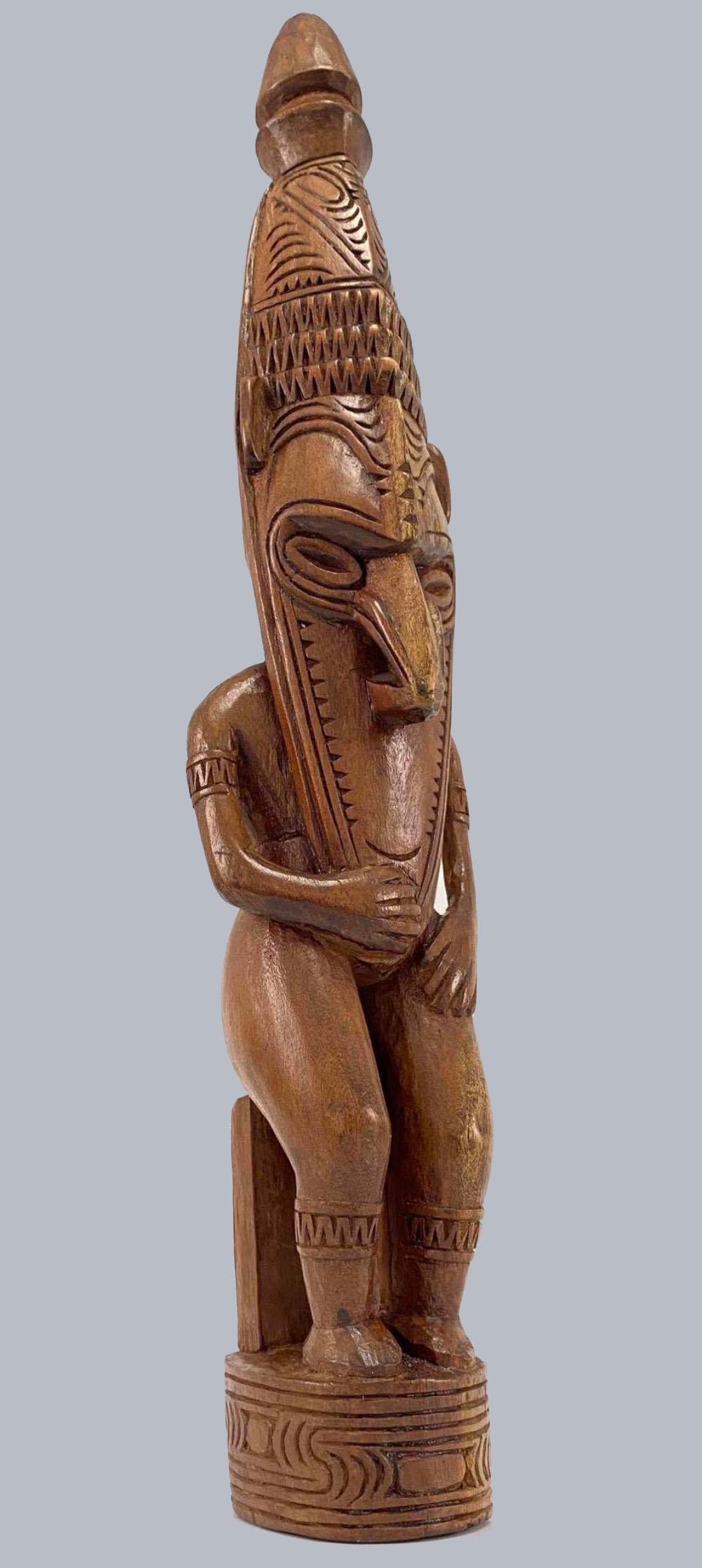 Wood Carved Figure, Papua New Guinea (1 of 16)