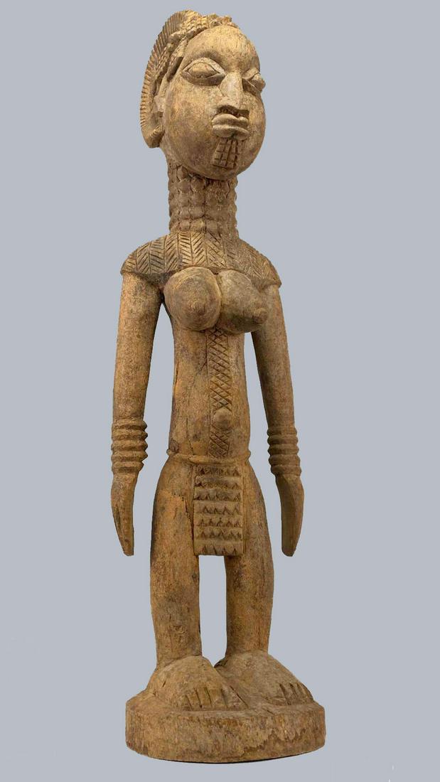 African Carved Wooden Woman Figure (1 of 20)
