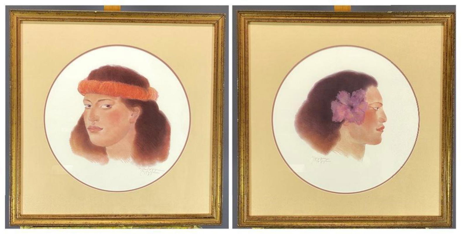 Pegge Hopper, Portraits of Hawaiian Women (1 of 20)