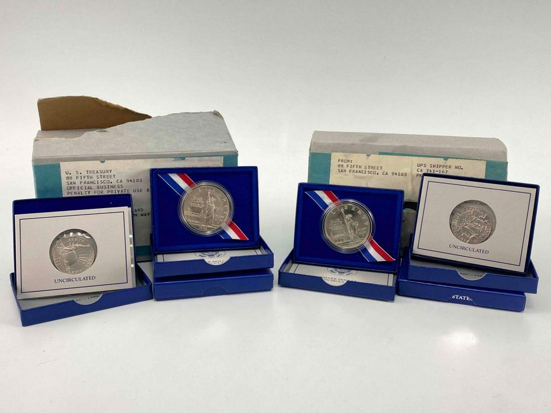 Lot of 6 Dollars & Half Dollar (1 of 19)