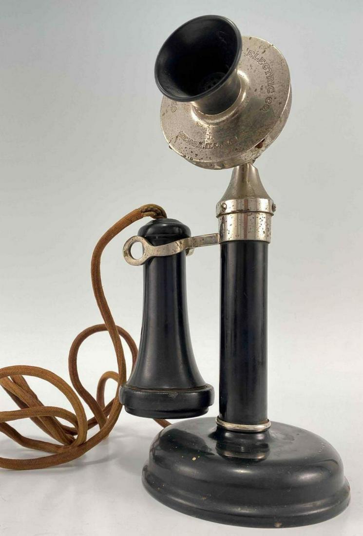 Antique Cracraft-Leich Candlestick Phone (1 of 20)