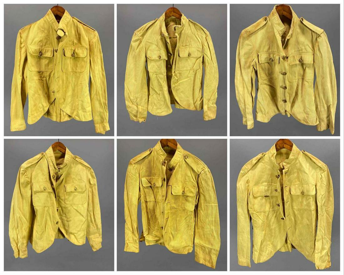 6 United Costume Inc. Shirley Temple Coats.: 6 United Costume Inc. Movie Costume Jackets, Believed To Be From Wee Willie Winkie 1937, Starring Shirley Temple. All Marked United Costumers Inc. One Marked 46. One Marked 7897, 46. One Marked 42. On