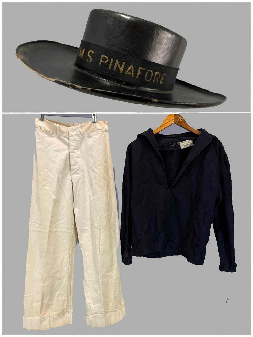 Two Warner Brothers Sailor Costume Pieces And H.M.S. Pinafore Staring Tennessee Ernie Ford. Old (1 of 18)