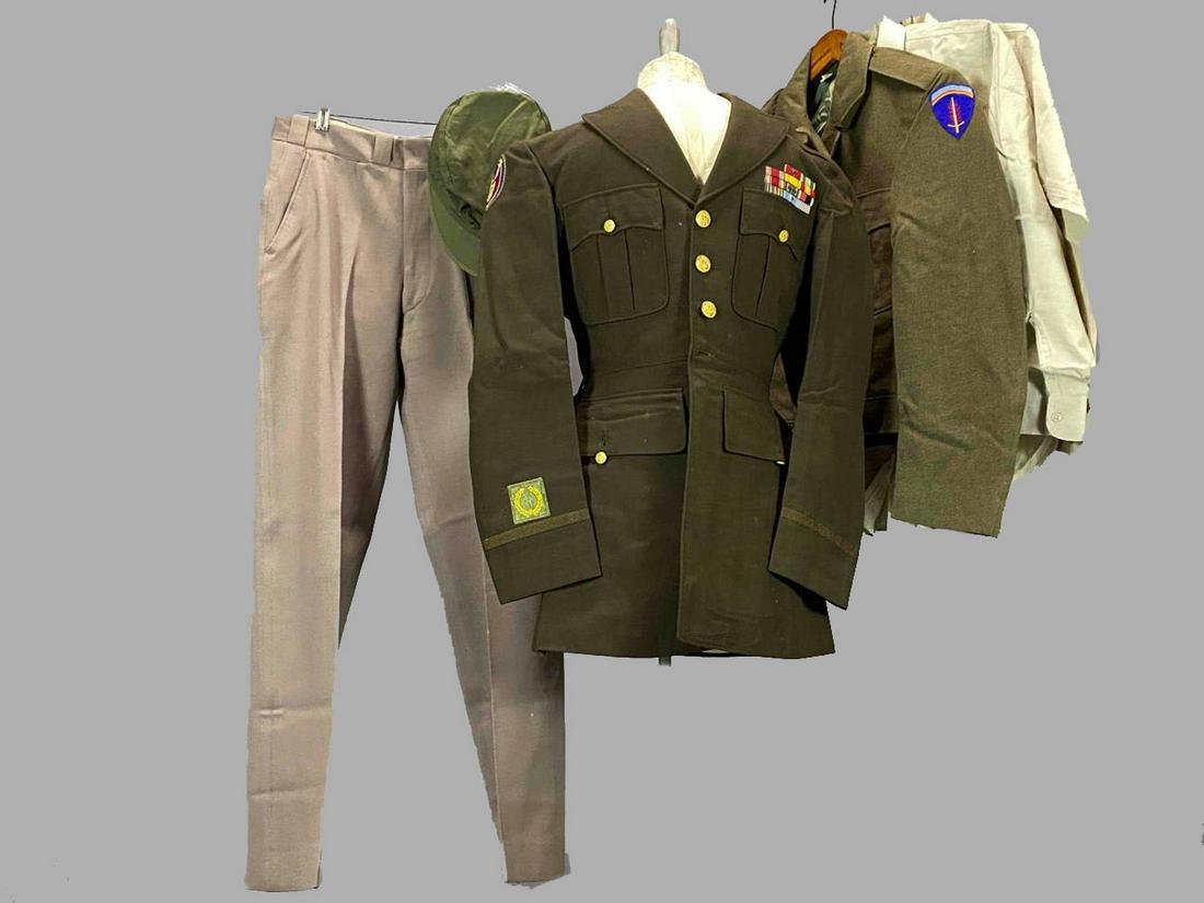 2 US Army Korean War Era Coats, 2 Shirts, And Pants (1 of 20)