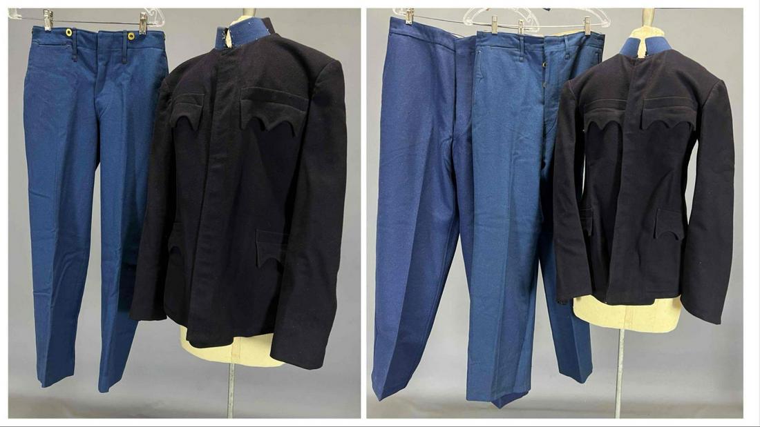 Two Matching Warner Brothers Jackets And Three Pairs Of Wool Pants. Old Hollywood Costume. (1 of 20)