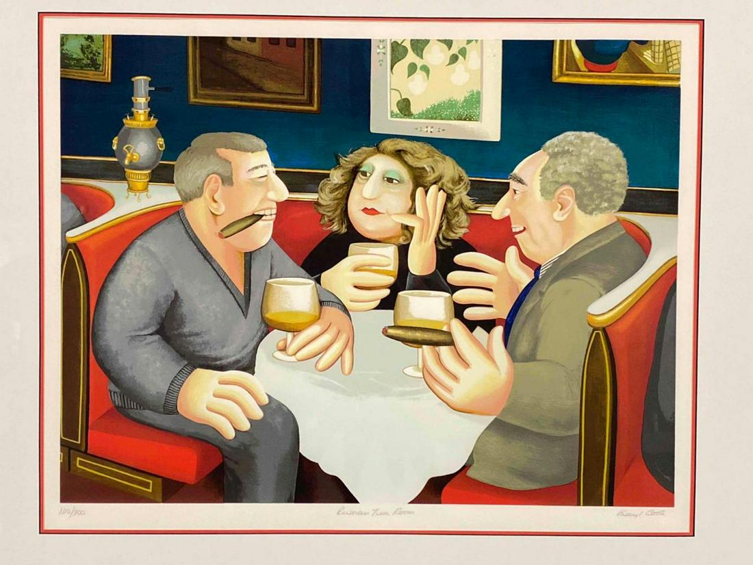 Beryl Cook, Russian Tea Room, Lithograph on Paper (1 of 19)