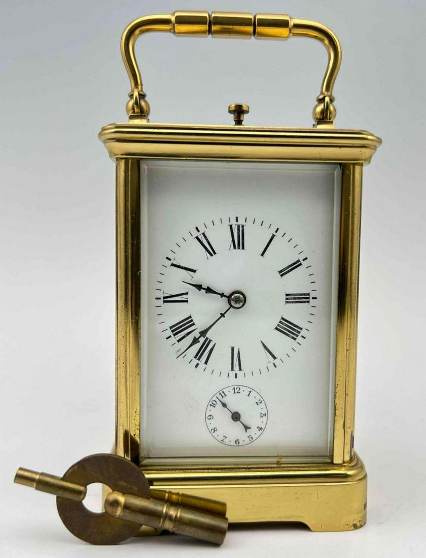 Antique French Aiguilles Carriage Clock (1 of 19)