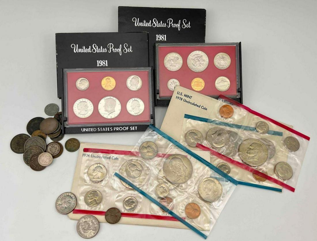 US Coins 1829 - 1981 (1 of 19)
