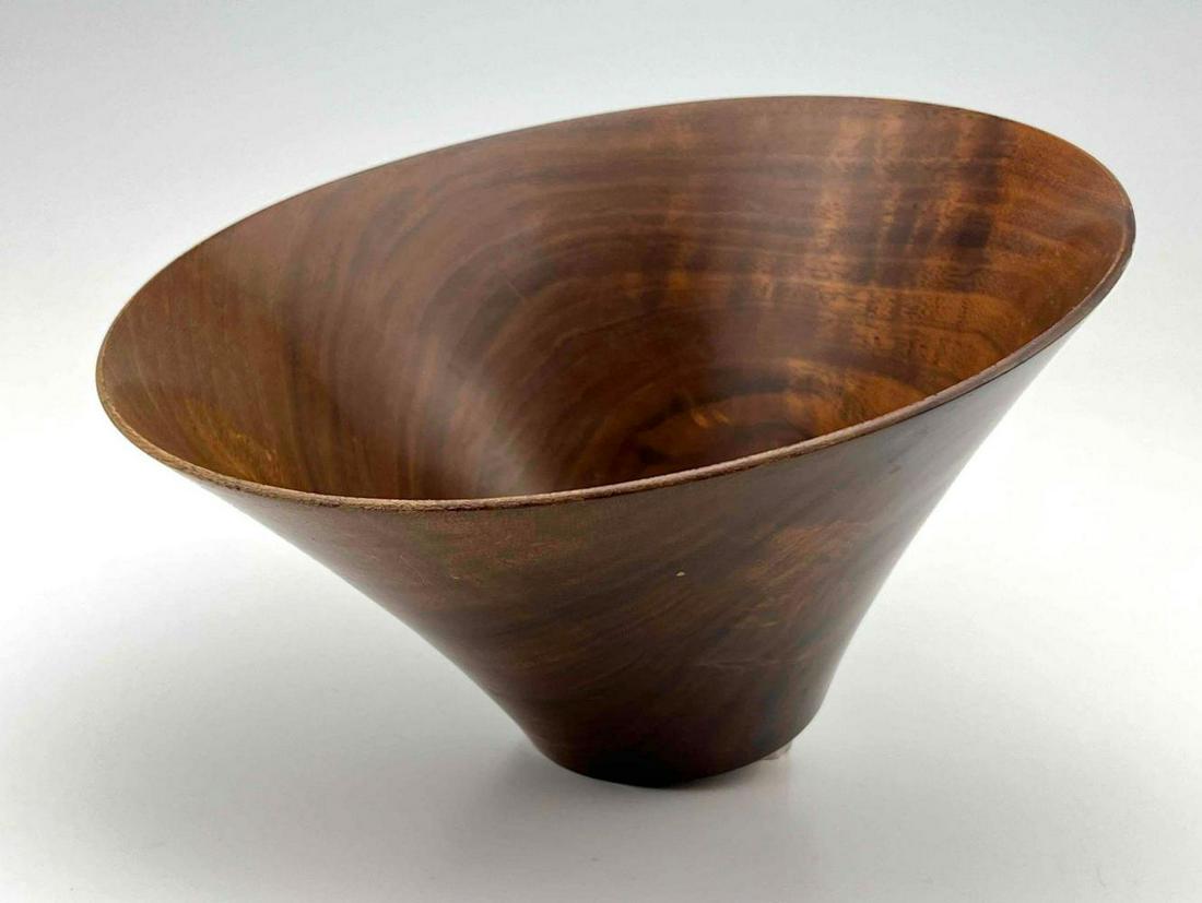 Bob Stocksdale Mid Century Modern Turned Walnut Bowl (1 of 15)