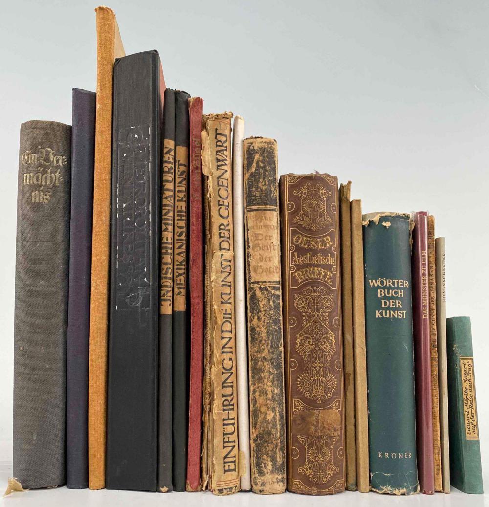 18 Books On European Arts In German And English (1 of 20)