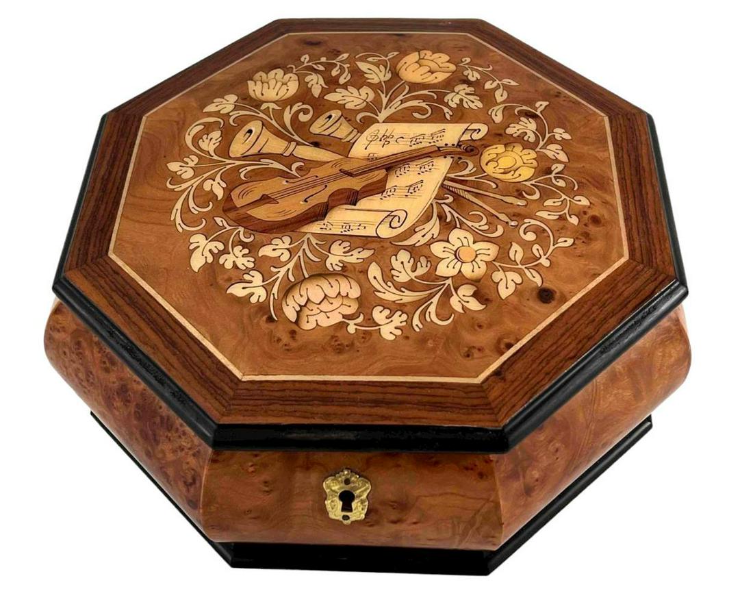 Vintage Swiss Inlay Music Box (1 of 18)