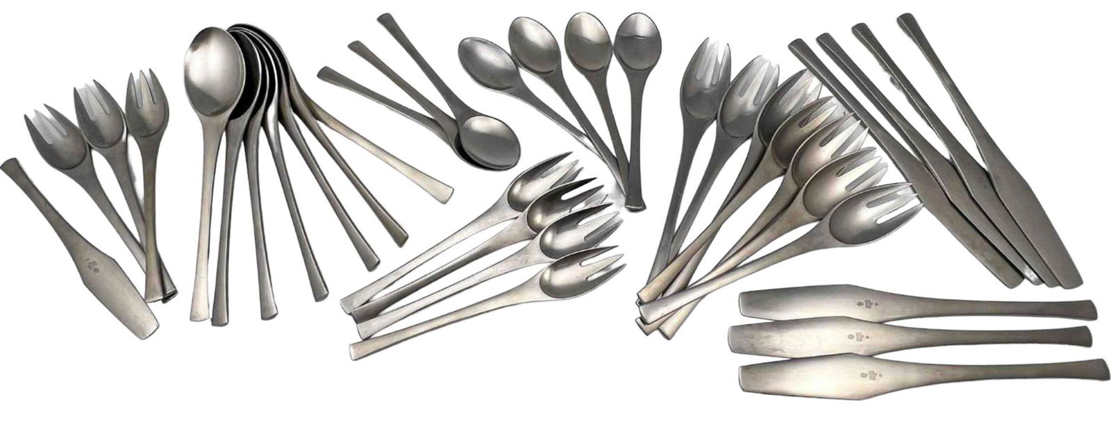 Odin Flatware by Jens Quistgaard for Dansk, 36 Pieces (1 of 19)