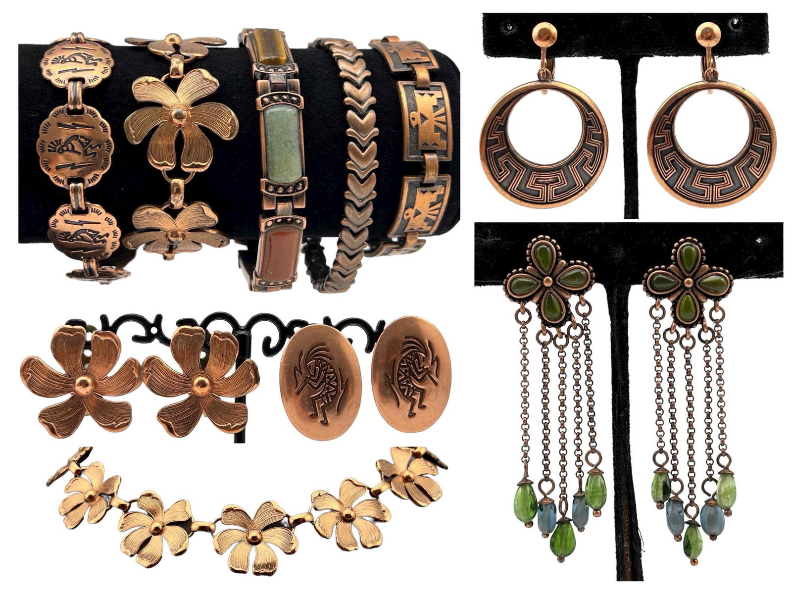 10 Piece Copper Jewelry Lot (1 of 20)