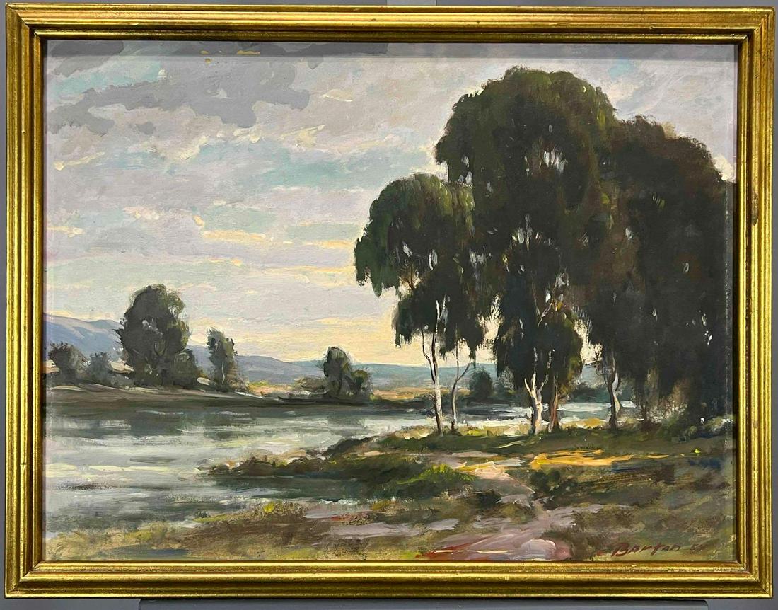Harry Barton, Landscape, Oil on Canvas (1 of 16)