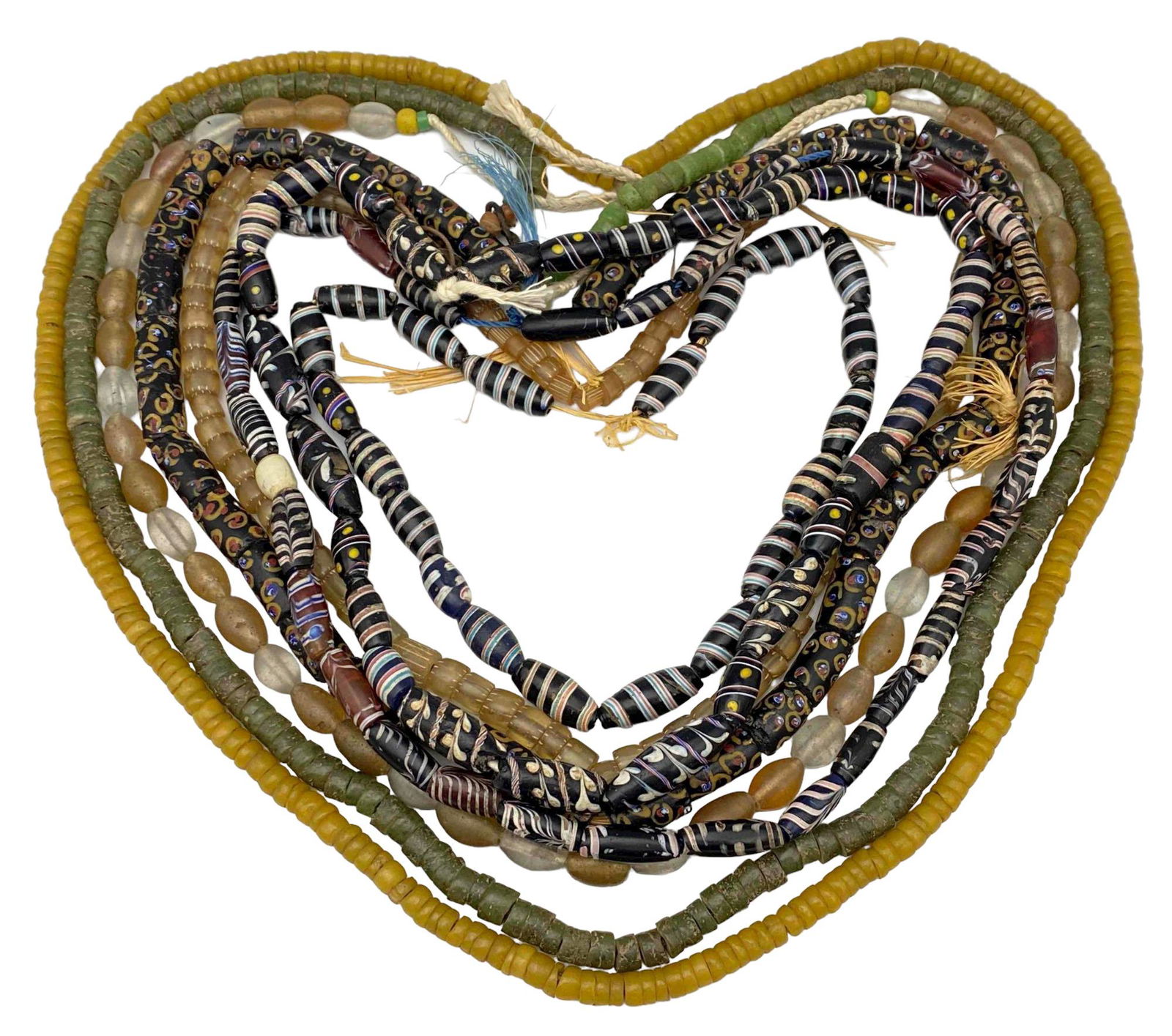 Lot of African Trade Beads, Including Venetian Strands (1 of 19)