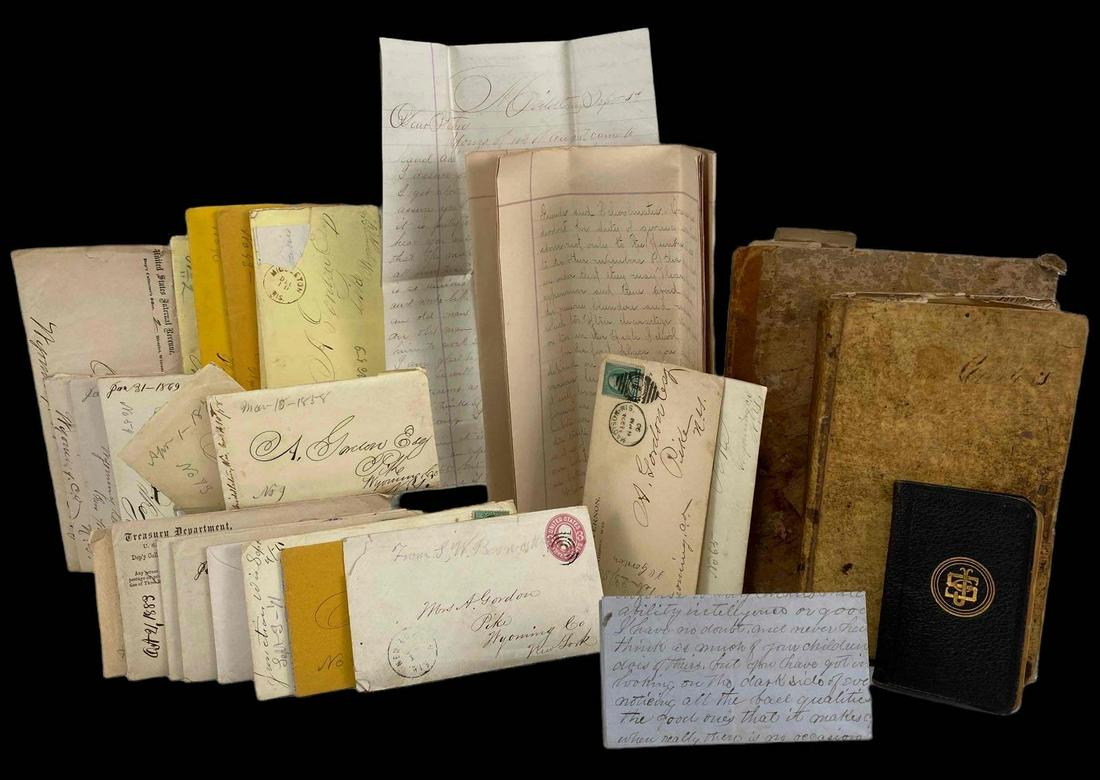 Collection Of Civil War Era Letters And Ledgers (1 of 20)