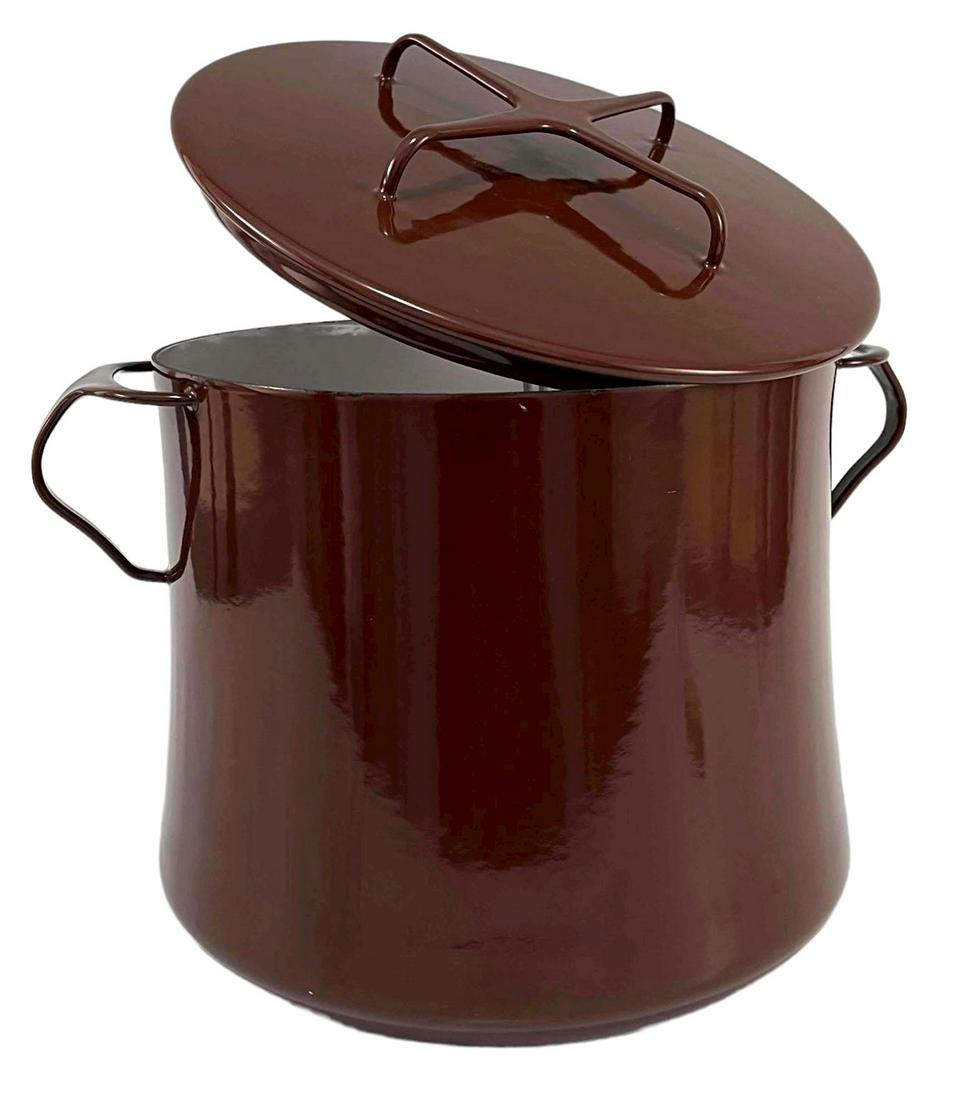 Mid Century Modern Danish Dansk Enamel Stock Pot (1 of 20)