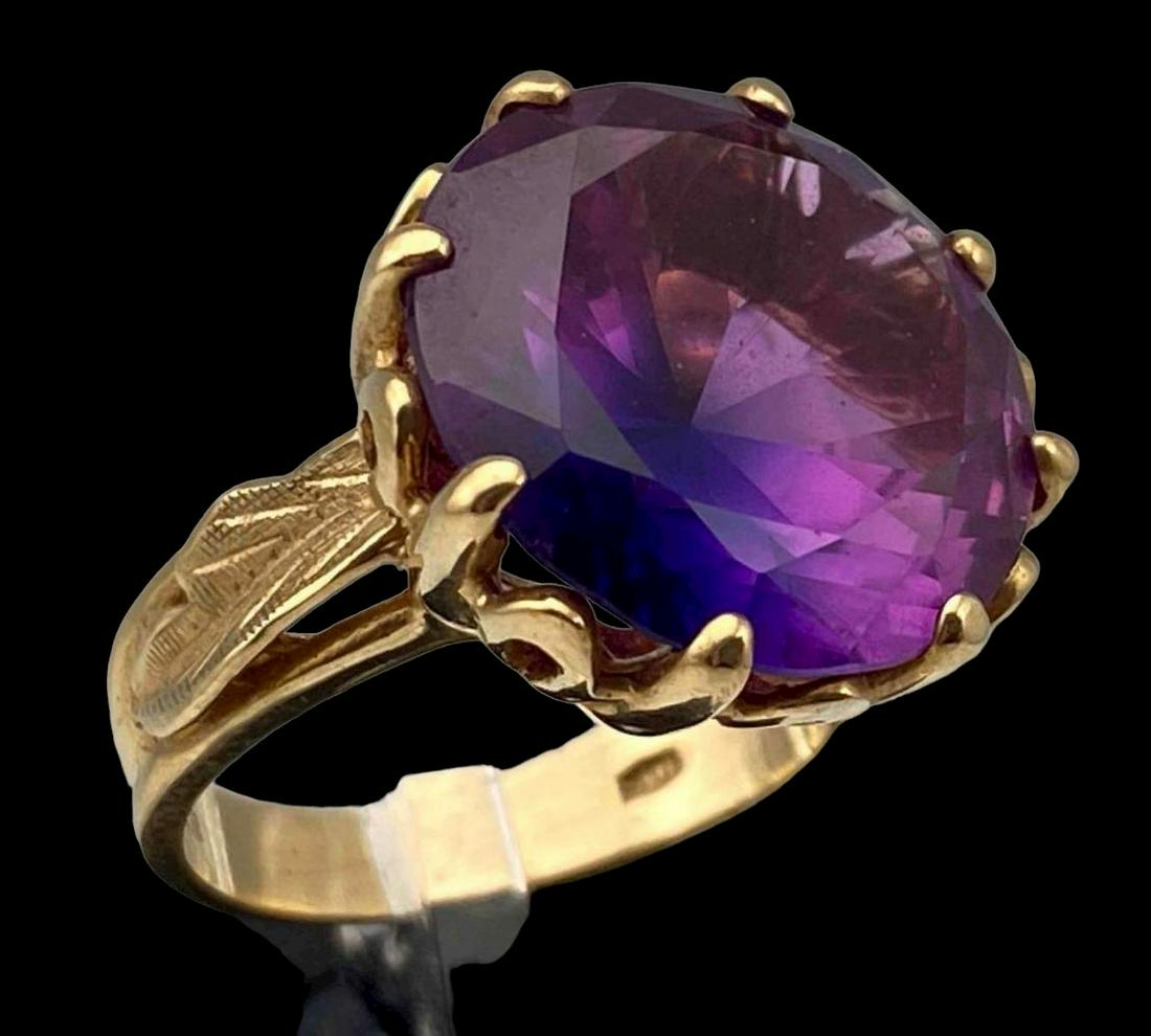 10K Gold Amethyst Ring (1 of 8)