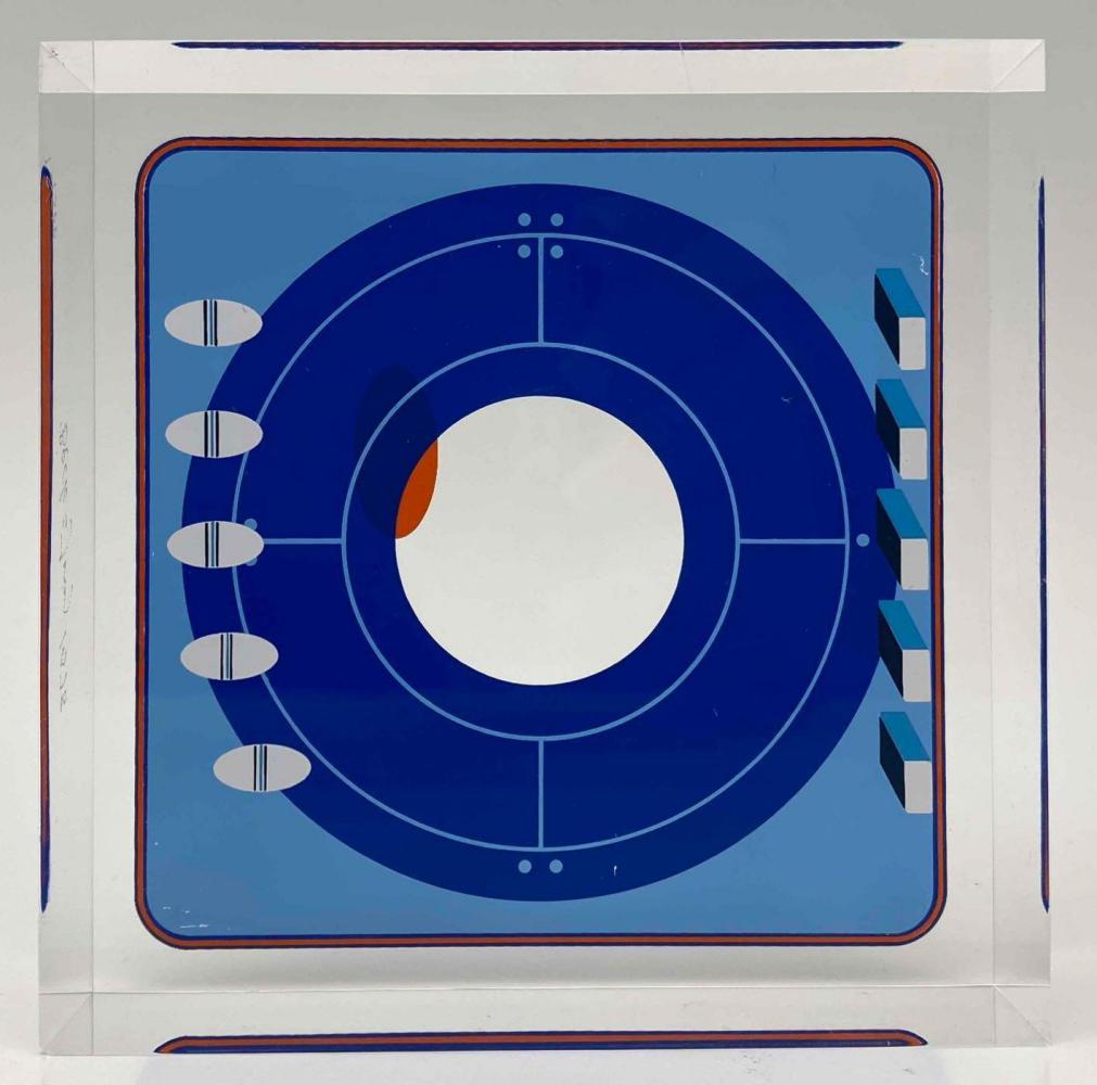 Beck And Jung Abstract Geometric Mid Century Modern Lucite 3D Sculpture (1 of 15)