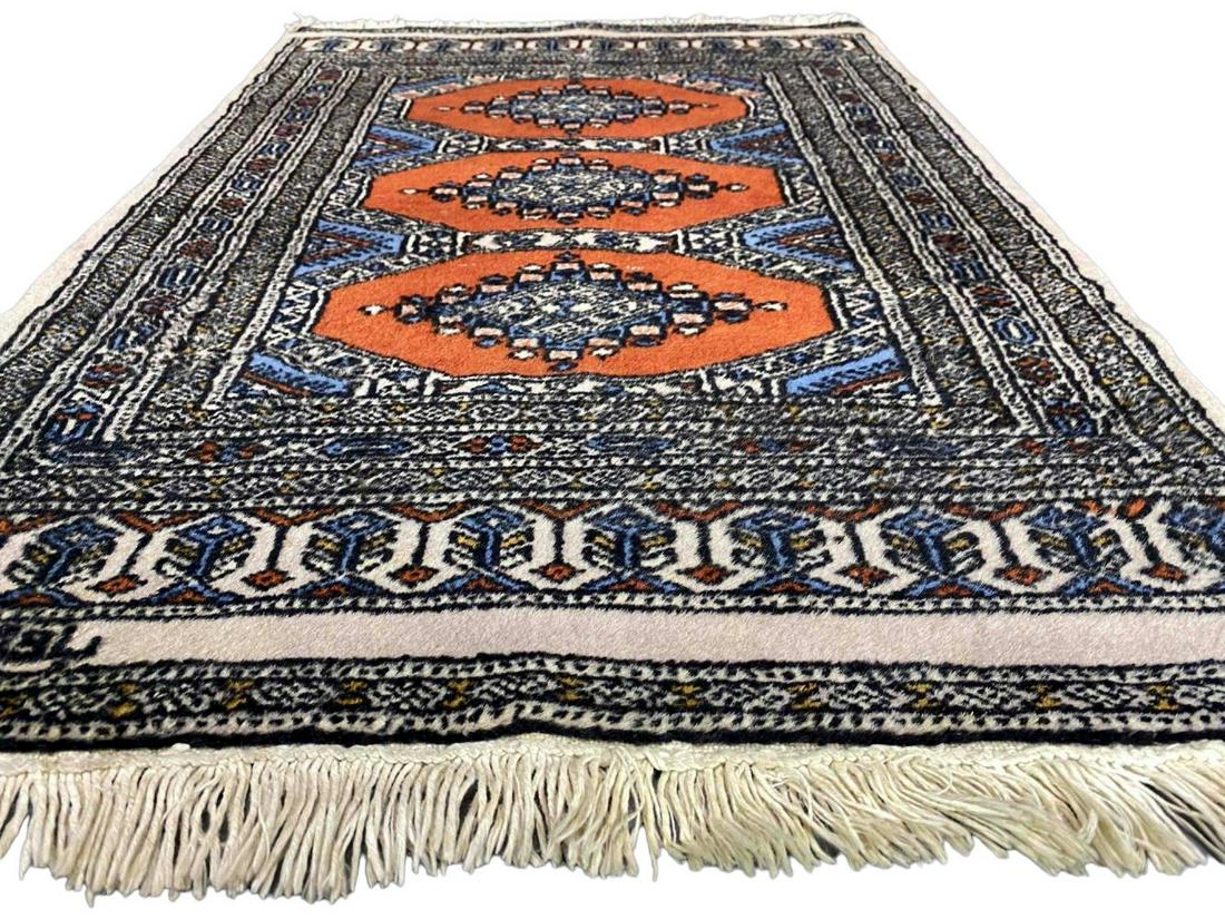 Persian Artist Signed Handwoven Rug (1 of 18)