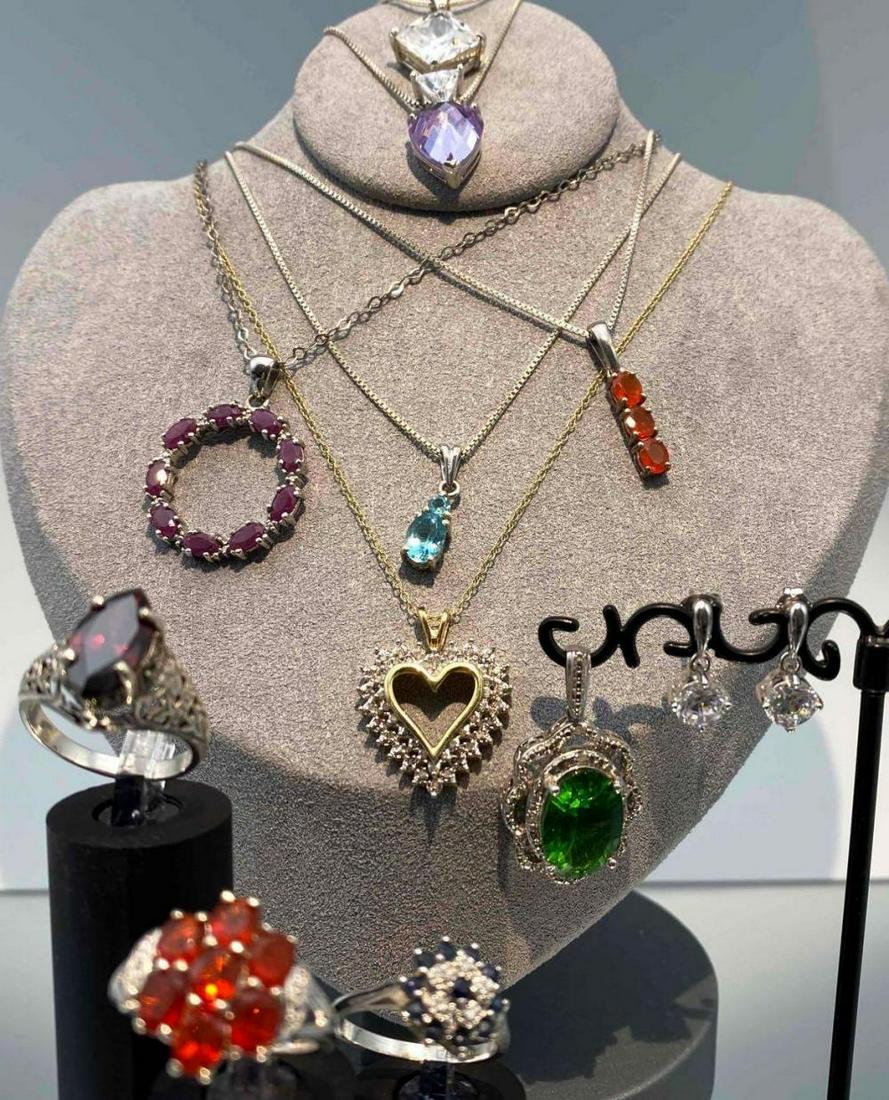 Large Sterling Silver Jewelry Lot (1 of 20)