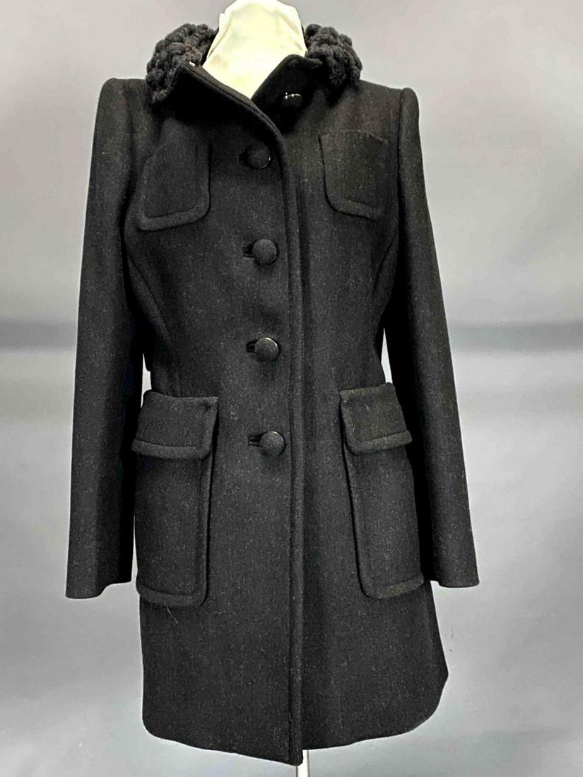 Wool Prada Coat, Size 44, Made in Italy (1 of 12)
