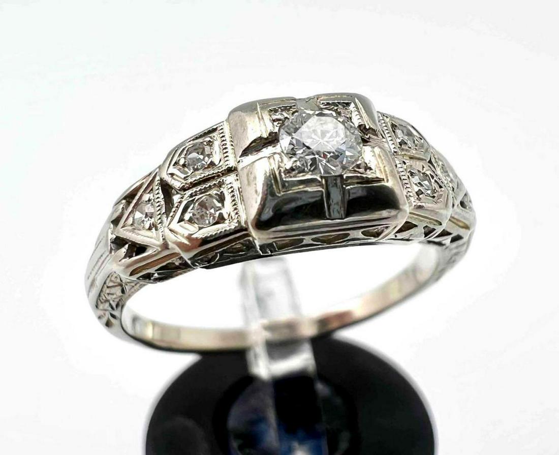 18K & 14K Diamond Ring (1 of 7)