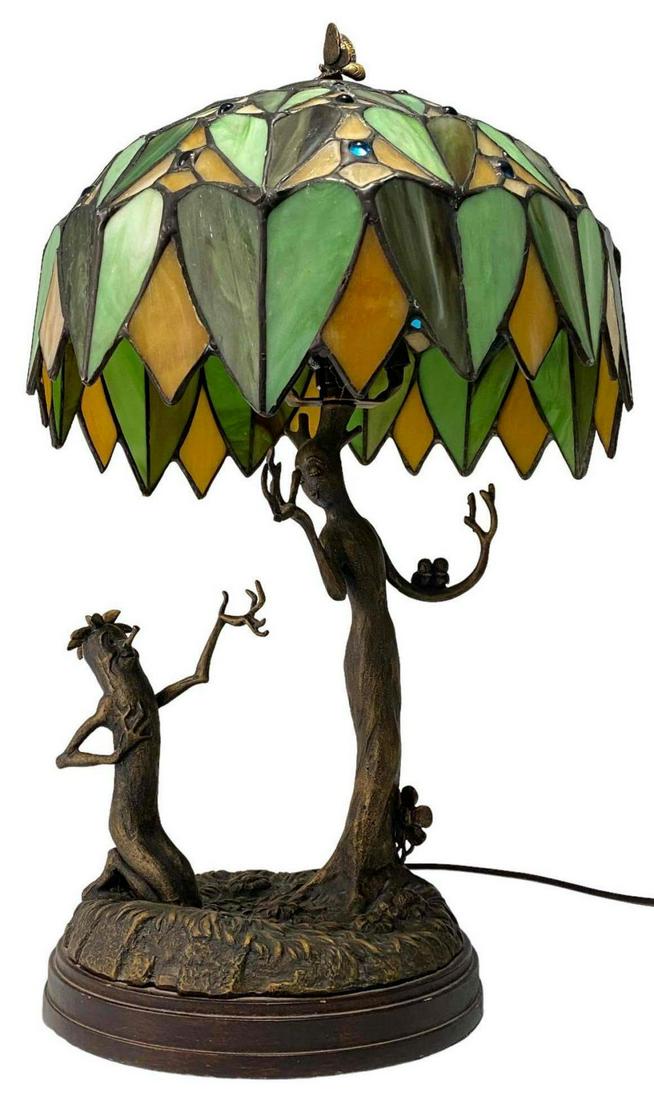 Silly Symphonies Flowers And Trees Stained Glass Lamp (1 of 14)