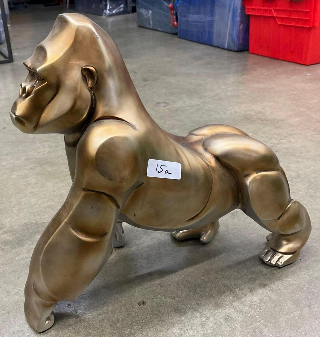 Large Composite Gorilla: large composite gorilla NO SHIPPING AVAILABLE This will be a two (2) day sale Thursday & Friday Jan 19th & 20th. Online only.All items sold as is where is. There are No guarantees to functionality, co