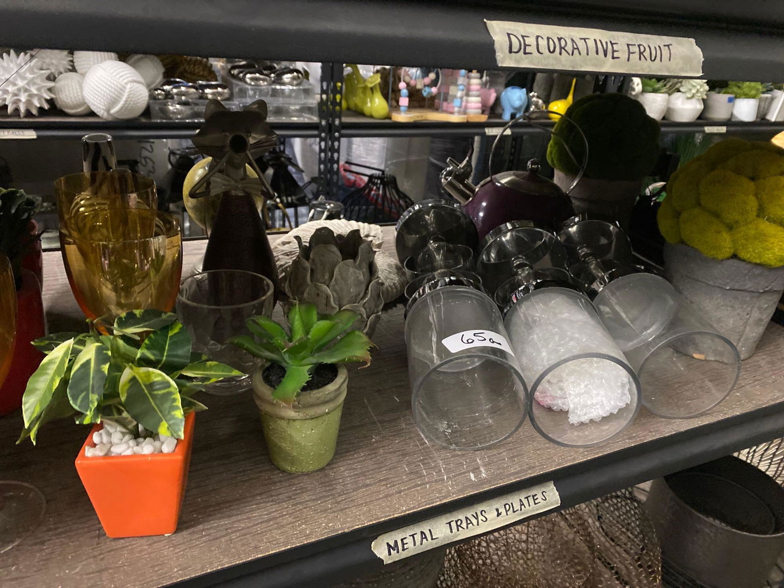 Shelf, Decorative Kitchen Items, Candle Holders, Kettle (1 of 6)