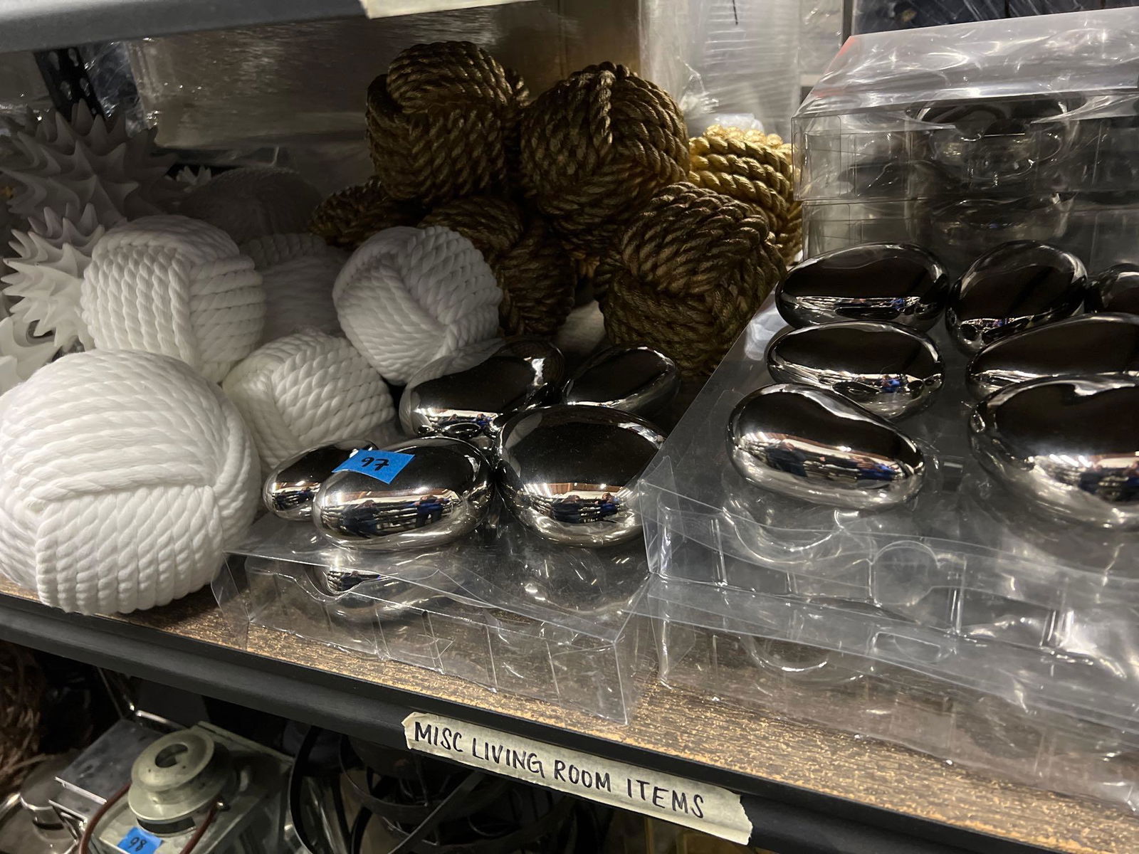 Shelf modern decorative items (1 of 4)