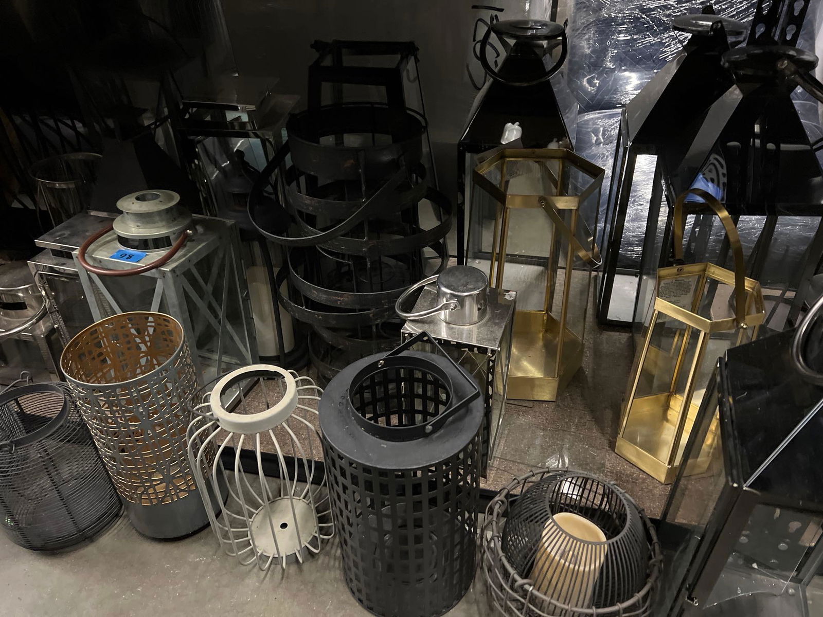 Bottom shelf outdoor lanterns (1 of 4)