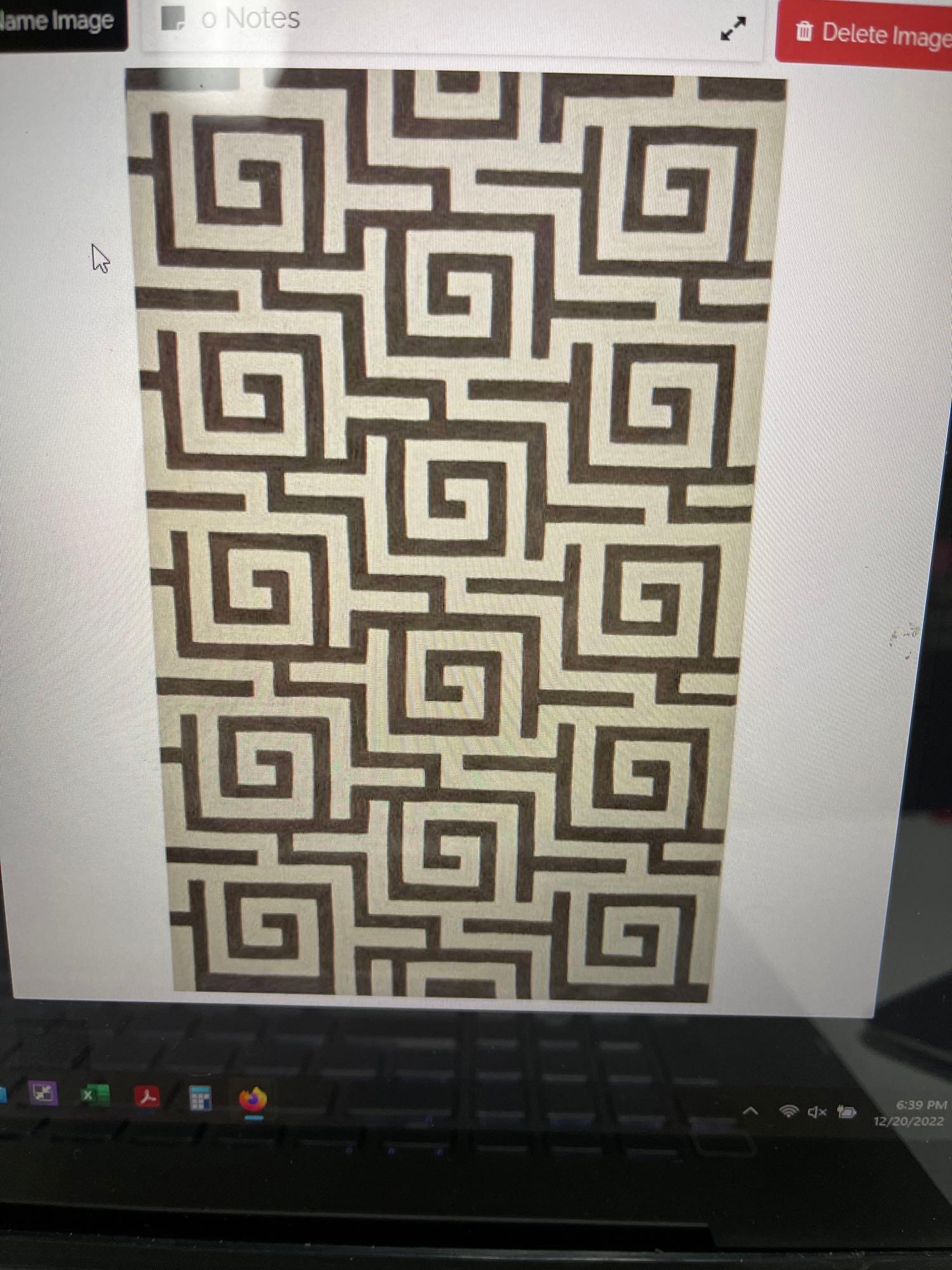 Infinity Pewter Type: 9x13 Indoor Rug (1 of 5)