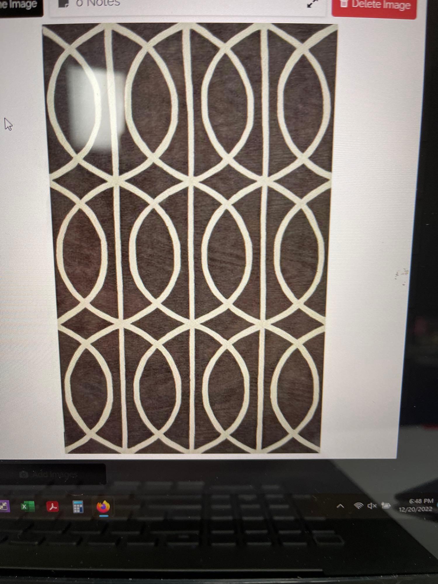 Infinity Indoor Rug: Infinity Dolphin Type: 9 x 13 Indoor Rug (1 of 2)