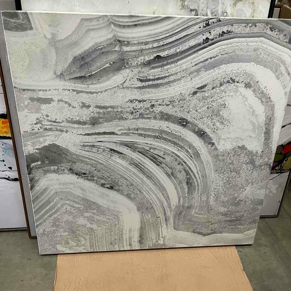 Abstract Art, Gray Tones. Unframed (1 of 1)