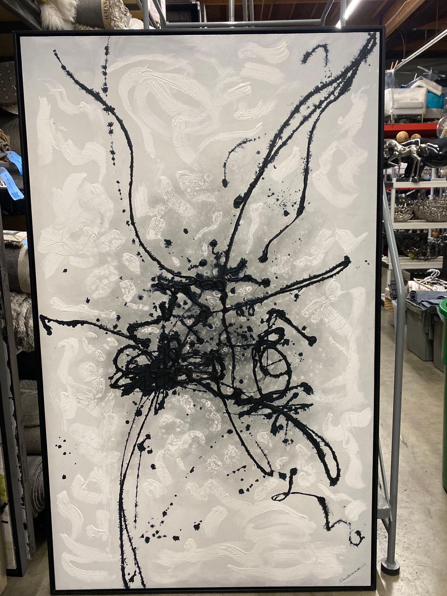 Abstract Art: Abstract Art NO SHIPPING AVAILABLE This will be a two (2) day sale Wed & Thur. Jan. 18th & 19th.. Online only.All items sold as is where is. There are No guarantees to functionality, condition, or fit