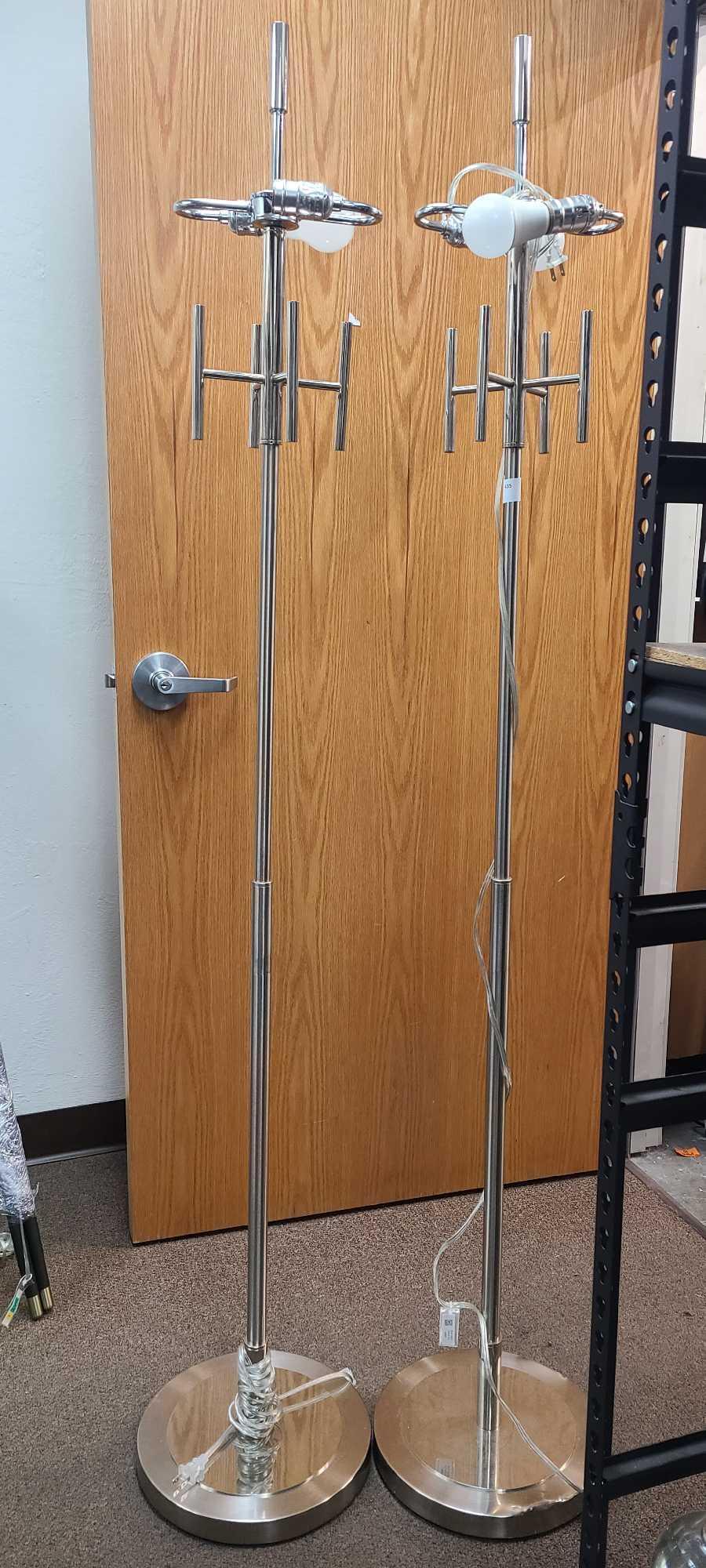 Pair MODERN CLASSIC/FL-4 arms polished and matte nickel (1 of 3)