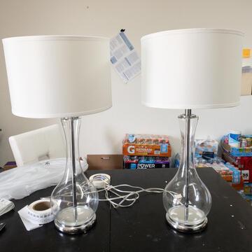 Pair Amy Table Lamps (1 of 2)