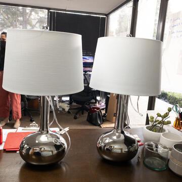 Pair Linda Table Lamps (1 of 3)
