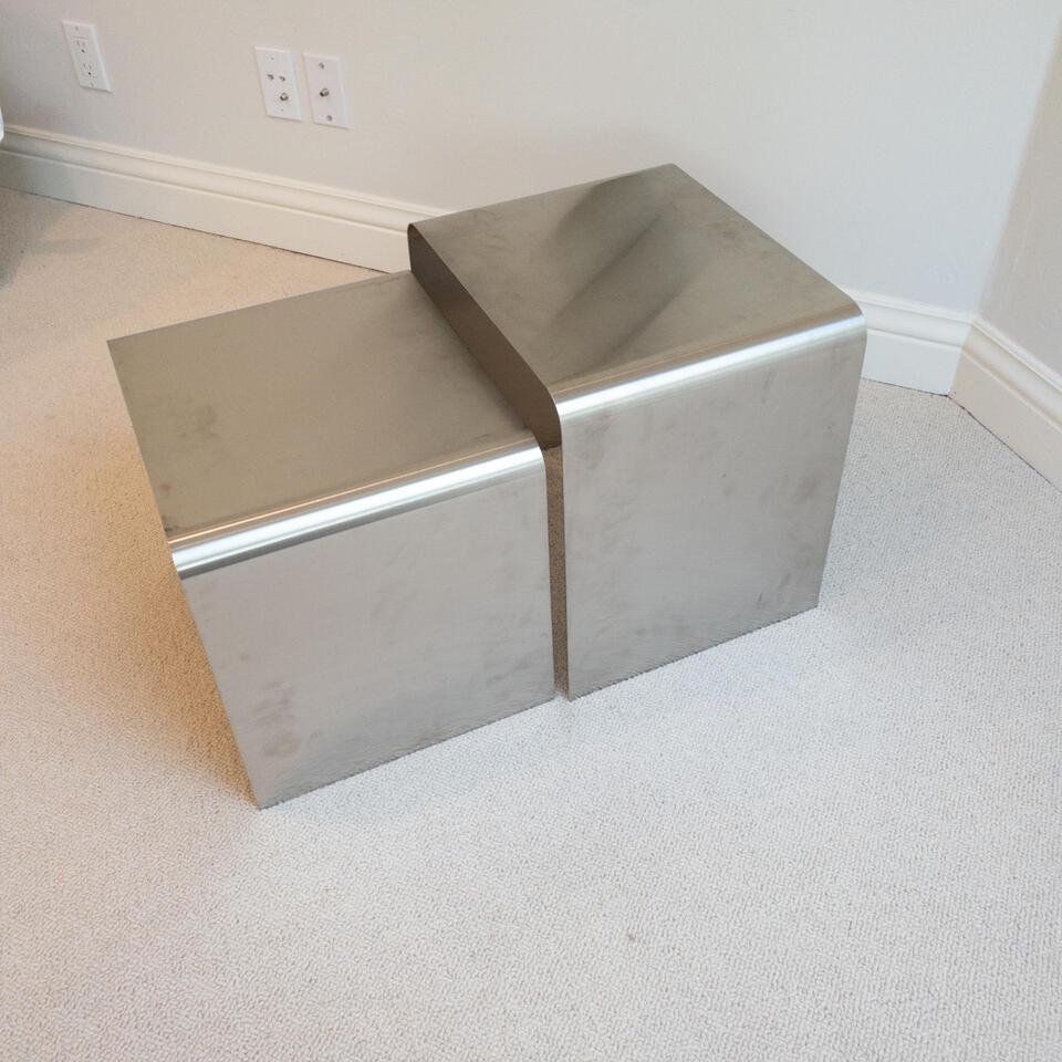 Nesting Tables: Nesting tables NO SHIPPING AVAILABLE This will be a two (2) day sale Thursday & Friday Jan 19th & 20th. Online only.All items sold as is where is. There are No guarantees to functionality, condition, 