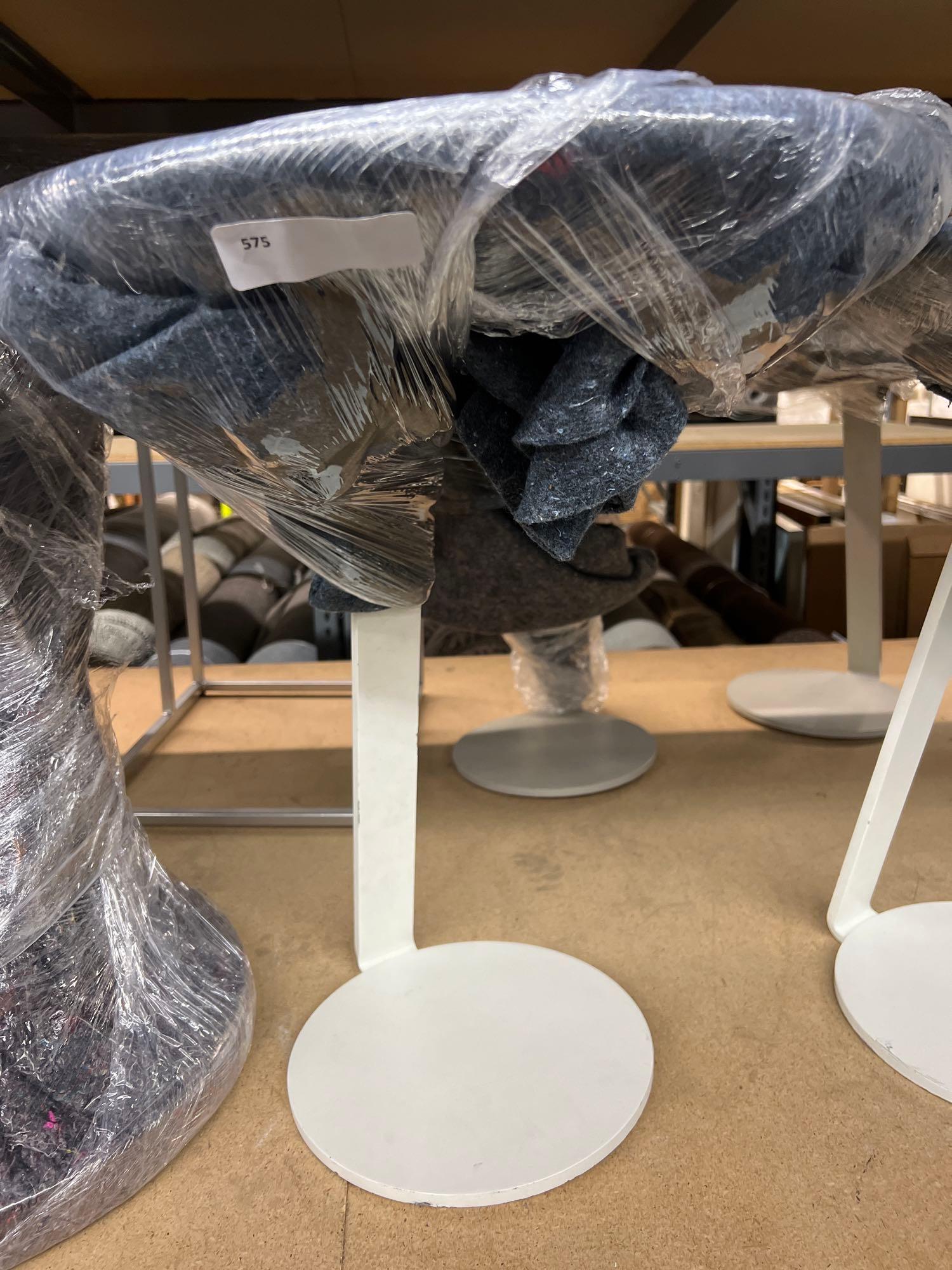 Pair Of White Side Tables (1 of 1)