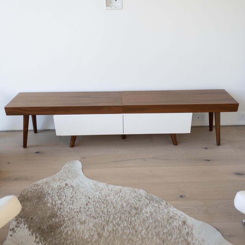 Console: Console Keywords: Wooden media console NO SHIPPING AVAILABLE This will be a two (2) day sale Thursday & Friday Jan 19th & 20th. Online only.All items sold as is where is. There are No guarantees to fu