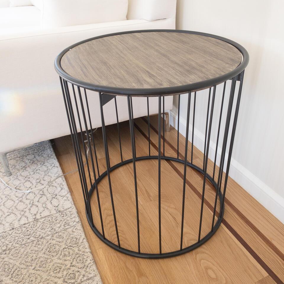 Gibson Side Table: Gibson Side Table 22x22x24 NO SHIPPING AVAILABLE This will be a two (2) day sale Thursday & Friday Jan 19th & 20th. Online only.All items sold as is where is. There are No guarantees to functionality,